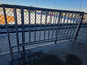lot 8430 image: Set of 3 - 7ft Metal Barriers