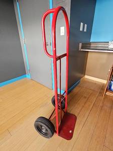 lot 9038 image: Red Furniture Dolly