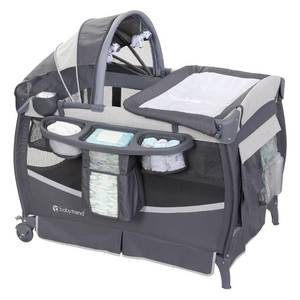 lot 151837 image: Baby Trend Deluxe II Nursery Center, Misty Grey