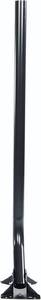 lot 351461 image: Antennas Direct ClearStream Universal Mast, 40-inch wHardware & Pivoting Base All-Weather Powder-Coated Steel Pole & Base, Easy Install (Black)