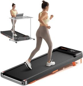 lot 451854 image: Retails for $120 Walking Pad,Treadmill with Incline for Home Office, 2.5HP Portable Under Desk Treadmill with 265 Lbs Capacity,Remote Control, Led Display