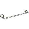 lot 4282 image: Moen Hamden Brushed Nickel Single Towel Bar