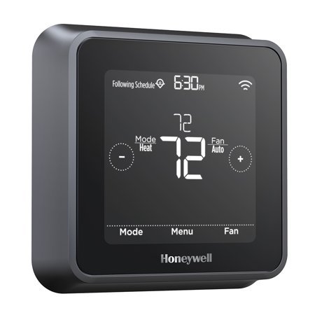 lot 4365 image: Honeywell - Lyric&trade T5 Wi-fi Thermostat - Dark Gray
