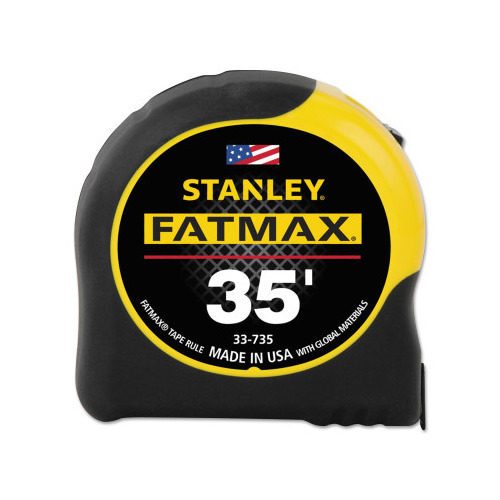 lot 4375 image: Stanley 35-ft Locking SAE Tape Measure