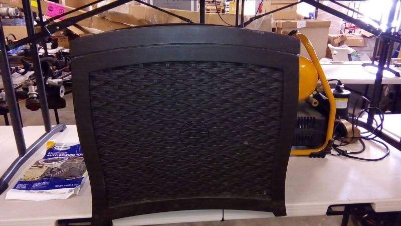 lot 4385 image: Touch and Go Hose Reel - Brown