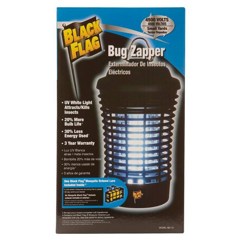 lot 4406 image: Black Flag BZ-15 15-Watt Outdoor Bug Zapper
