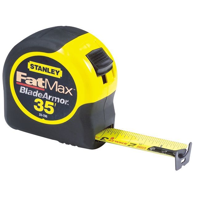 lot 4409 image: Stanley 35-ft Locking SAE Tape Measure