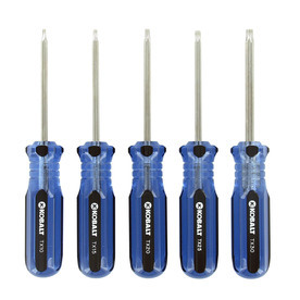 lot 4441 image: Kobalt 5-Piece Torx Screwdriver Set