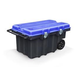 lot 4466 image: Kobalt 20.63-in x 25.13-in (No Drawer Slides) Plastic Tool Chest (Black)