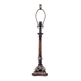 lot 4482 image: allen  roth 30.75-in 3-Way Switch Specialty Bronze Lamp Base