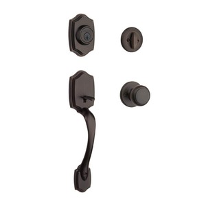 lot 4253006 image: Kwikset Belleview Sgl Cyl Handleset with Cove Knob in VB