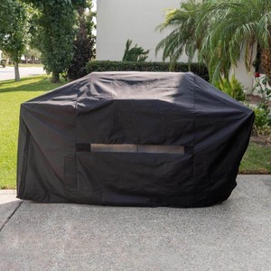 lot 4253049 image: Universal Parts 70 in. Premium Grill Cover Heavy Duty Polyester Weather Resistant 700-0111 MSRP $54.93
