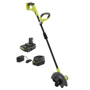 lot 4253086 image: ONE 18V 9 in. Cordless Battery Edger with 2.0 Ah Battery and Charger