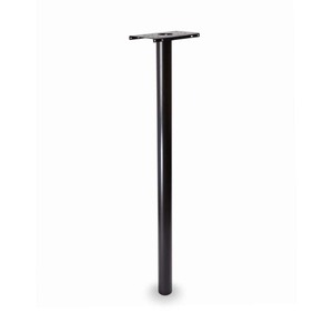 lot 4253093 image: 1PK Architectural Mailboxes Pacifica 53.5 in. Powder Coated Black Galvanized Steel Mailbox Post MSRP $44.97 MISSING ITEM (See pictures and description)