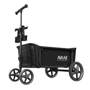 lot 4253121 image: Avaar Utility Cart, Go Anywhere Series, Black MSRP $190.00