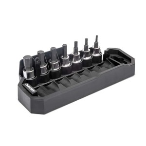 lot 4253146 image: BITE 38 in. Drive SAE Bit Socket Set (7-Piece) MSRP $25.00 (Missing Piece)