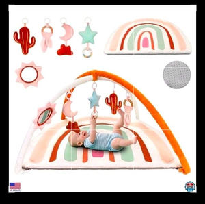 lot 4253154 image: iGratens Activity Gym OM Baby Play Set MSRP $45