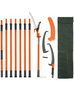 lot 42530110 image: SKYSHALOBlade Length 46.06 in. Manual Pruning Saw, 7.3 ft. to 27 ft. Extendable 3 Pruner, Branch Trimmer MSRP $84.99
