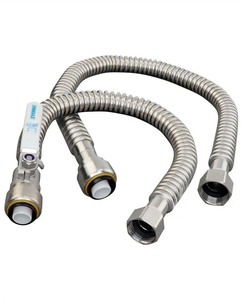 lot 42530180 image: Everbilt34 in. SSPTC x 34 in. FIP Water Heater Connection Kit MSRP $52.24