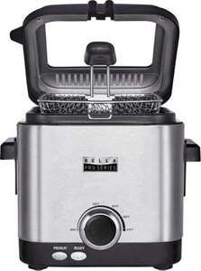 lot 1209 image: bella PRO - 1.6-qt. Deep Fryer - Stainless Steel