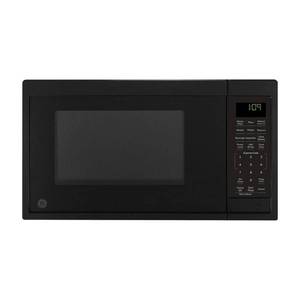 lot 1216 image: GE - 0.9 Cu. Ft. Countertop Microwave with Convenience Cooking Controls - Black