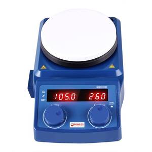 lot 1257 image: FOUR ES SCIENTIFIC 5 Inch Magnetic Stirrer Hot Plate Max Temp 280��536°F  Max 5L Stirring Capacity  100-1500RPM  110V  Laboratory Hot Plate with Temp Probe Sensor & Stir Bar (Not Include Stand��