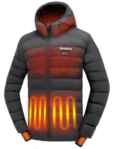 lot 1266 image: ORRNIKKO Womens Heated Jacket with Battery Pack 12V 20000mAh - Lightweight Electric Heated Coat for Women with Heating Gloves (US, Alpha, Large, Regular, Regular, Grey)