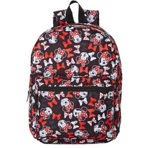 lot 2020 image: Disney Minnie Mouse Backpack for Kids and Adults, 16 inch, Red and Black
