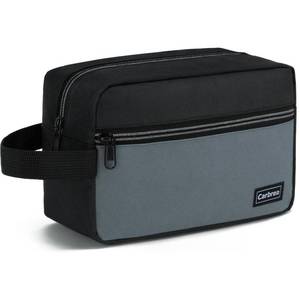 lot 2045 image: Carbrea Travel Toiletry Bag - Small Tavel Bag for Toiletries, Cosmetics, Accessories, Gifts - Black