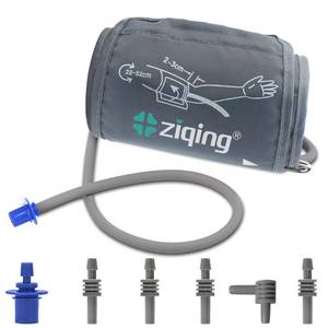 lot 2121 image: Blood Pressure Cuff Arm 8.7-20.5 Inch (22-52CM) - Extra Large Bp Cuff with 6 Different Blood Pressure Connectors are Compatible with Almost All Bp Monitors