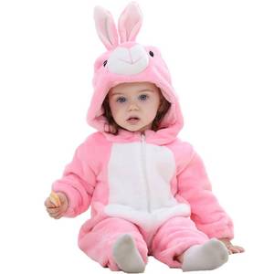 lot 2127 image: QZERPLAY Unisex Children Rabbit Halloween Costumes Cartoon Outfit Romper 120