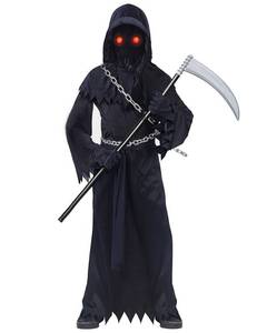 lot 2136 image: Grim Reaper Costume Kids Scary Halloween Costumes for Boys Girls