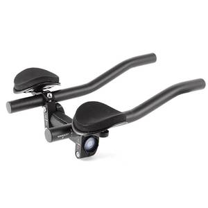 lot 2467 image: UPANBIKE Bike Handlebar Bicycle Rest Handlebar Time Trial Cycling TT Bar Triathlon Aero Bar for Road Bike Mountain Bike 31.8mm Clamps