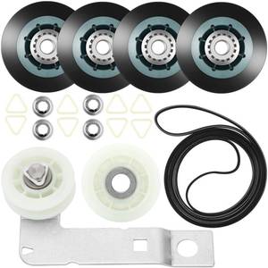 lot 2480 image: Upgraded 4392067RC Dryer Repair Kit, 4392067 Dryer Maintenance Kit with WPW10314173 Drum Roller & 661570V Belt & 279640 Idler Pulley&279640 dryer idler Suitable for maytag kenmore whirlpool Dryers