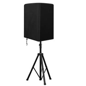 lot 2483 image: Yexcend Speaker Cover for 12 Inch PADJ Powered Speaker Mounted on Stand, Outdoor Speaker Covers UV Protection Water Resistant Dustproof 600D Oxford Cloth(Black)