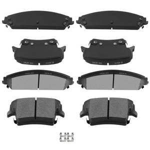 lot 3036 image: AUTOMUTO D1058 & D1057 Front Rear Ceramic Brake Pads Set fit For 2005-2019 Chrysler 300,2009-2017 Dodge Challenger,2006-2019 Dodge Charger,2005-2008 Dodge Magnum