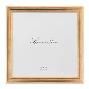 lot 3091 image: Lawrence Frames 536210 10x10 Sutter Burnished Gold Picture Frame