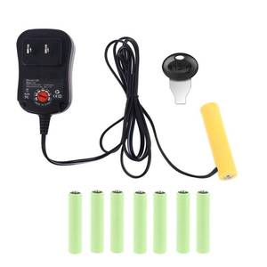 lot 4297 image: Adjustable Battery Eliminator 3V 4.5V 6V 9V 12V AAA Battery Power Supply Adapter Replace 7pcs AAA Batteries