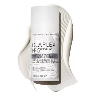 lot 6141 image: Olaplex N�. 5 Leave-In Conditioner Moisturizes & Mends Split Ends  Reduces Breakage & Repairs, Protects Damaged Hair  For Coily, Curly, Straight, and Wavy, Stocking Stuffers, 100 mL  3.3 Fl Oz