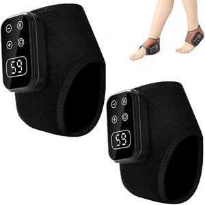 lot 6166 image: A2PC Foot Triple Method Massager, Foot Massager Neuropathy Pain Relief for Feet, 3 in 1 Foot Massagers with 5 Speed & 5 Temperature for Ankle Relaxation for HomeOfficeTravel, Black