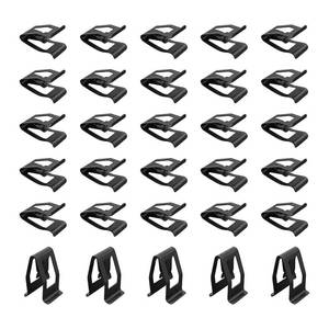 lot 6167 image: Augeny 30 PCS Dashboard Trim Clips, Metal Car Front Console Dash Retainer, Universal Automotive Dashboard Trim Clip, Vehicle Interior Clip Fasteners Replacement for Most Cars