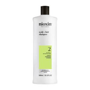 lot 6168 image: Nioxin Scalp  Hair Thickening System 2 Shampoo  For Natural or Untreated Hair with Progressed Thinning  With Niacinamide and Biotin  16.9 Fl oz.