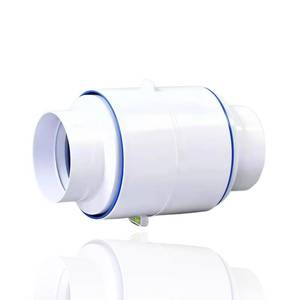 lot 6191 image: BRDUROBLA 3 4 Draft Blocker Backdraft Damper Duct Draft Stopper One-Way Airflow Ducting Insert Backflow Preventer Inline Fan Vent Deflector for Ducting in PVC or Flexible Hose