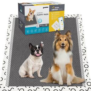 lot 7447 image: ZOMISIA Charcoal Puppy Pee Pads for Dogs Extra Large, 28x34 30 Counts  1 Extra Health Monitoring Pad - XL Dog Potty Training Pads Disposable, Odor-Control, Super Absorbent & Leak-Proof