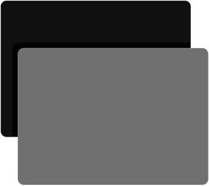 lot 8225 image: LEOBRO Silicone Mats, 11.69 x 8.26 Silicone Mats for Resin Molds, Crafts, Play Dough Mat, Clay Mat, Dark Gray & Black