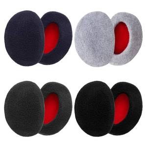 lot 8248 image: Sdfvsdg 4 Pairs Bandless Ear Muffs Ear Warmers Fleece Winter Ear Covers for Winter Cold Weather