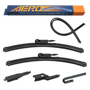 lot 8294 image: Aero 2222 Wiper Blades OEM Replacement for Chevrolet Silverado Suburban Ford F150 F250 F350 GMC Sierra Yukon Dodge Ram 1500 2500 3500