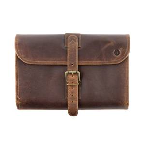lot 8324 image: moonster Hanging Toiletry Bag for Men & Women, Leather Travel Bag with Hanging Hook, Dopp Kit Shower Bag