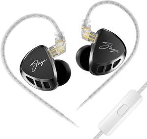lot 8347 image: KZ Saga Wired Gaming Earbuds, High-Performance Inner Magnetic Dynamic Driver HiFi Gaming Headphone IEM, Stereo Sound Deep Bass Comfort-Fit Earphones with in-Line Controls Mic