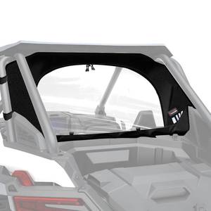 lot 13277 image: StarknightMT RZR Pro XP Soft Rear Windshield Compatible with 2020-2025 Polaris RZR Pro XP Turbo R Waterproof Clear Back Dust Panel Back Window with Zipper